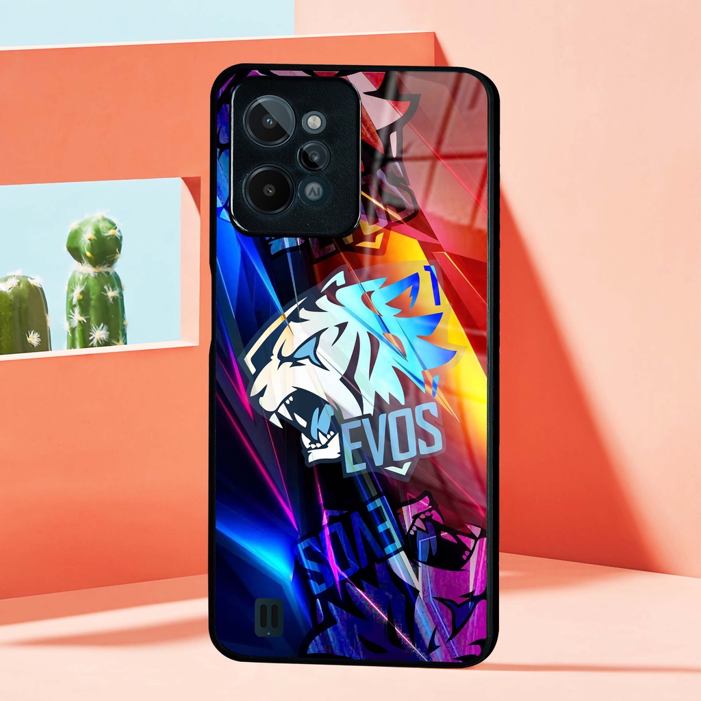 (SV18) Case Kilau Realme C31 | Casing Hp Realme | Pelindung Smartphone | Motif Evos Seven Case