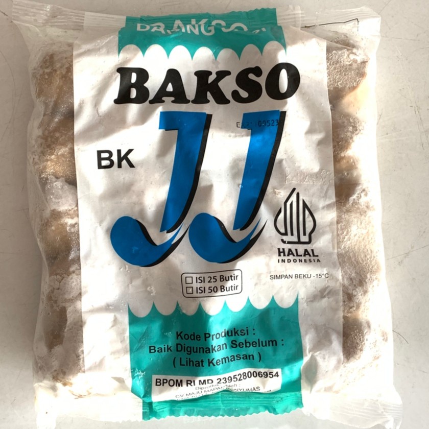 JJ Bakso Sapi Urat / Baso Sapi (25bj) 500 Gr