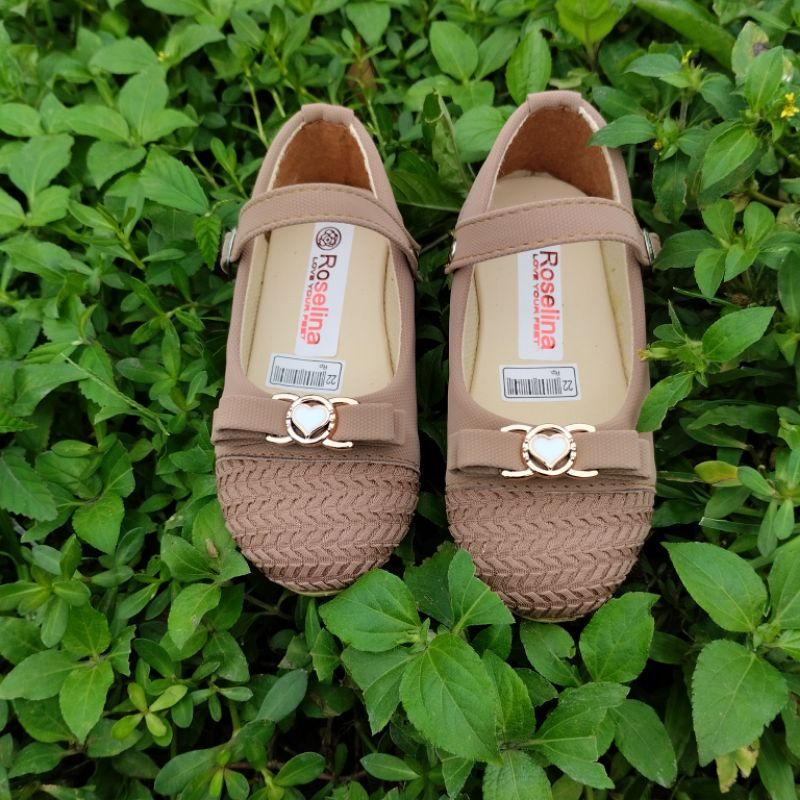 khainuna sepatu flat anak pita kilat kombinasi size 22-25