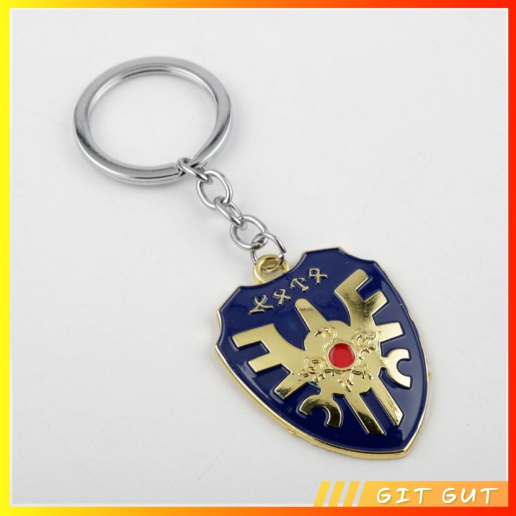 Keychain Gantungan Kunci Dragon Quest Shield