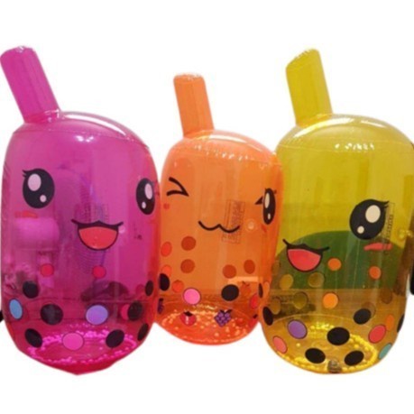 balon boba - boneka balon 3D boba - balon tinju boba 3D