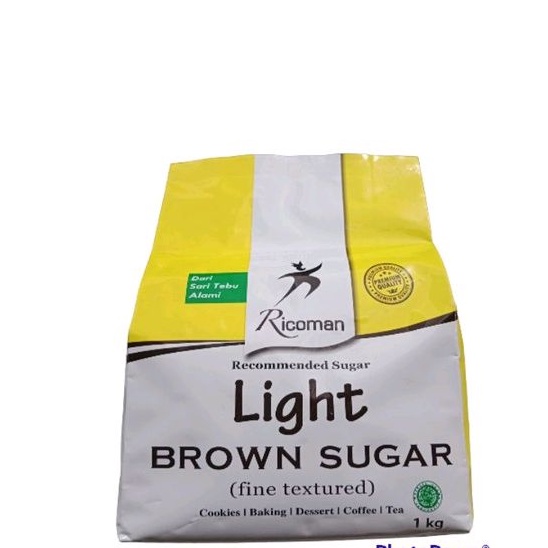 

Ricoman Light Brown Sugar 1 kg