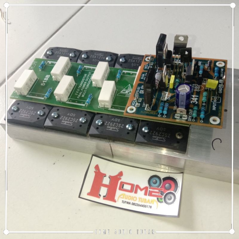 KIT DRIVER MICRO BOOSTRAP TEF SANKEN 4 SET 800 WATT