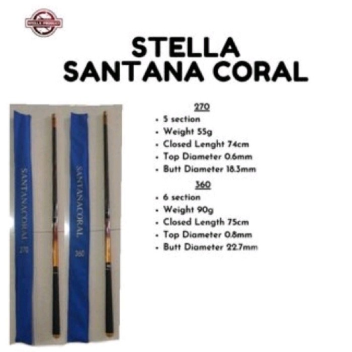 JORAN TEGEK STELLA SANTANA CORAL 270/360/450 .... CARBON - CORAL, 450 - CORAL, 450