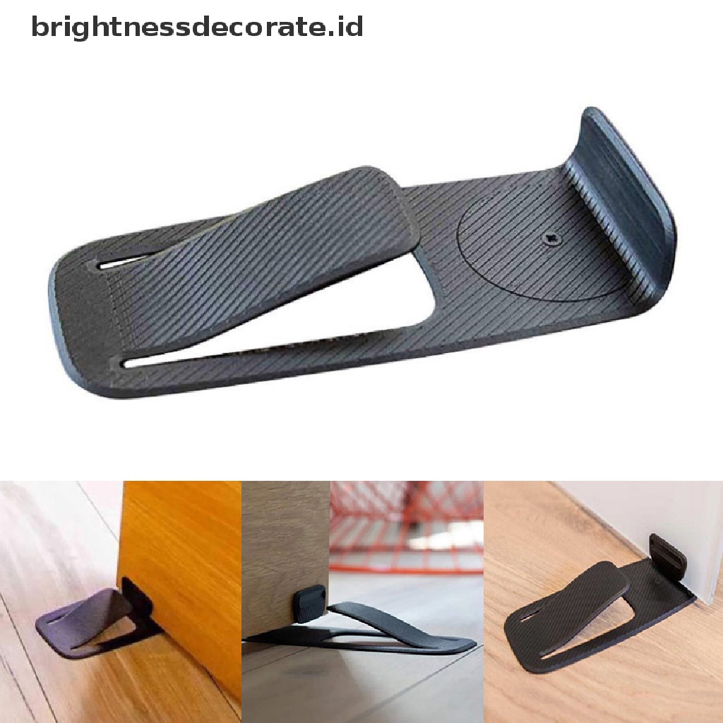 [Birth] Spring Inovatif Door Stopper Dengan Benar Menahan Pintu Anda Buka Penahan Wedge Pintu [ID]