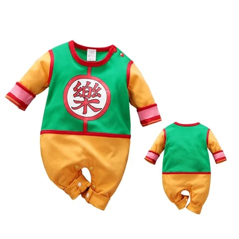 Jumper bayi anime Motif Dragon Ball usia 0-2 tahun jumper anime baby