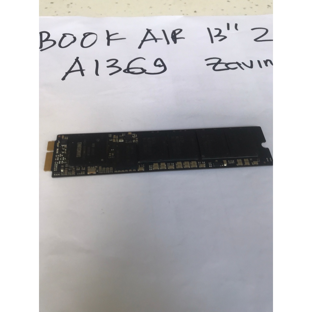 SSD 256GB Macbook Air 13 inch 2011 A1369 Original bawaan