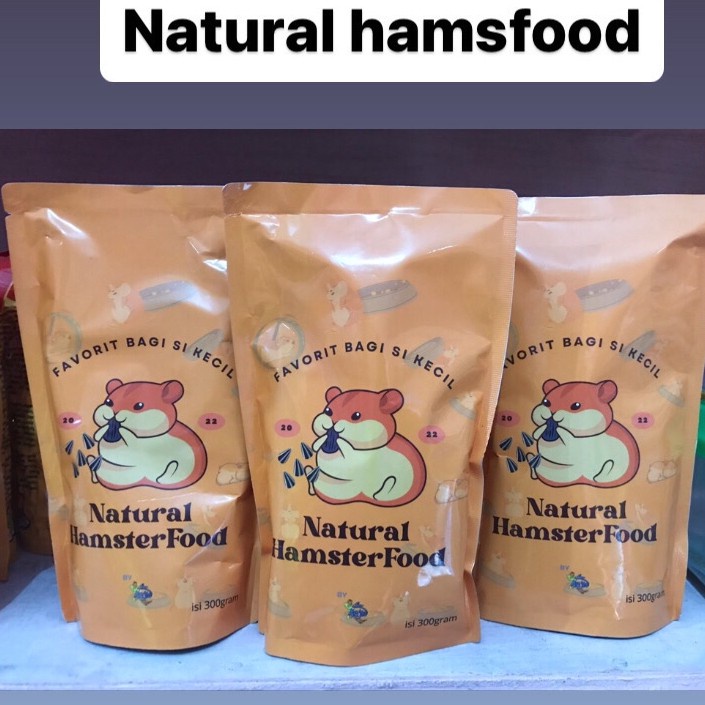 Natural Hamster food 300gram