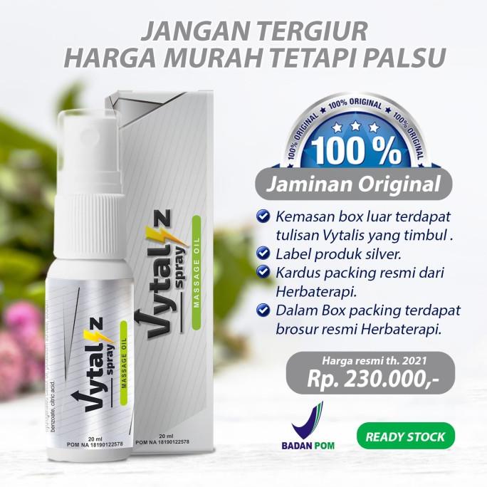 Obat herbal kuat pria tahan lama Vytaliz spray