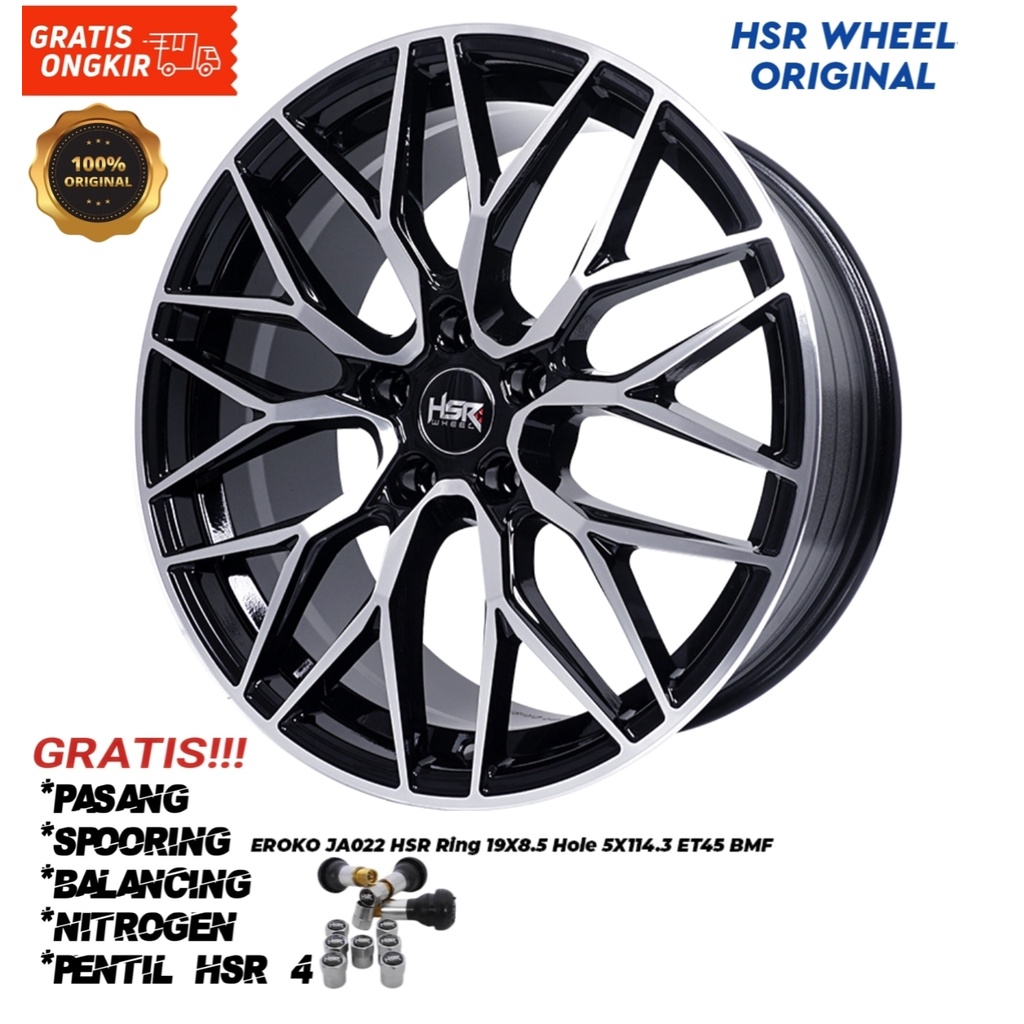 Velg Mobil Hsr Wheel Mazda6, CX3/6,Vellfire,CRV New, CRZ Ring 19