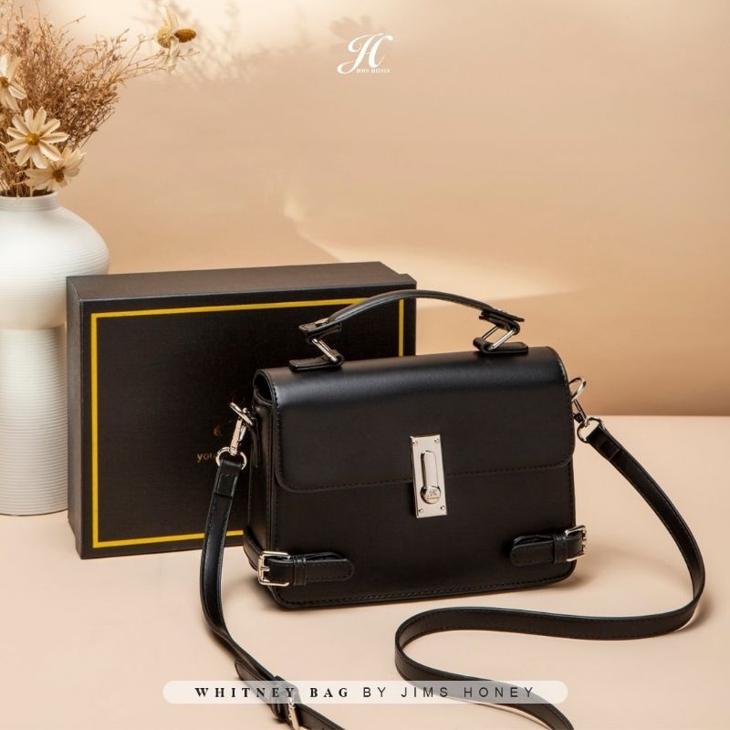 Whitney bag tas selempang wanita original jims honey realpic free box exclusive warna warni import murah official store