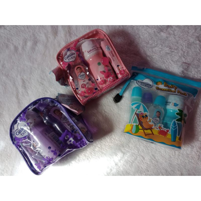 Cussons Baby Mini Set/Cussons Travel/Paket Mandi Bayi