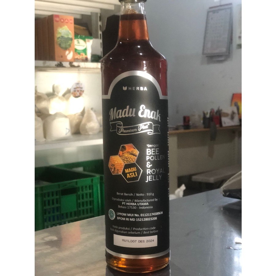 

Madu Enak Premium Plus 910 Gram