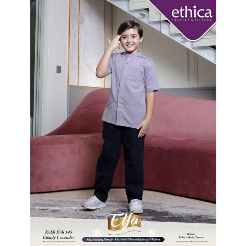 Koko Anak Kahfi Kids 145  by Ethica / Baju Koko Anak Set Celana / Koko Anak Ethica Original / Baju N