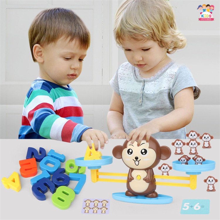 Monkey Balance | Mainan Edukatif Anak | Mainan Edukasi Anak 4/5/6/7/8 Tahun | Mainan Berhitung Cowok