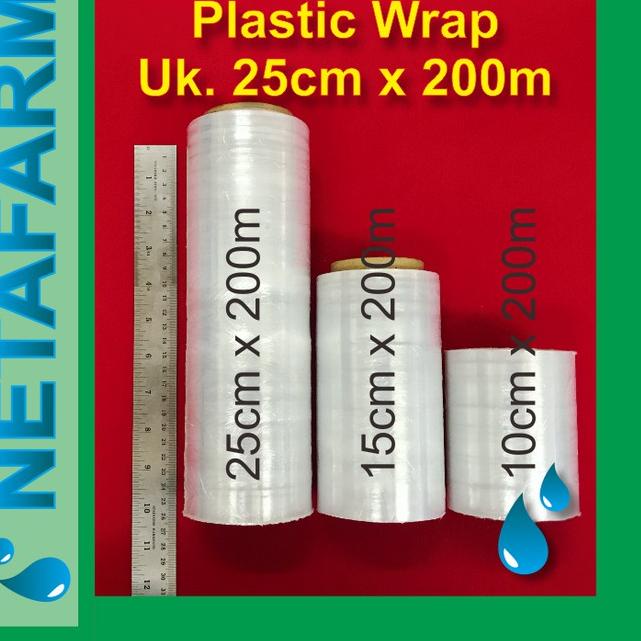 

Borong Meriah Plastic Wrap / PLASTIK WRAPPING 25cm X 200m