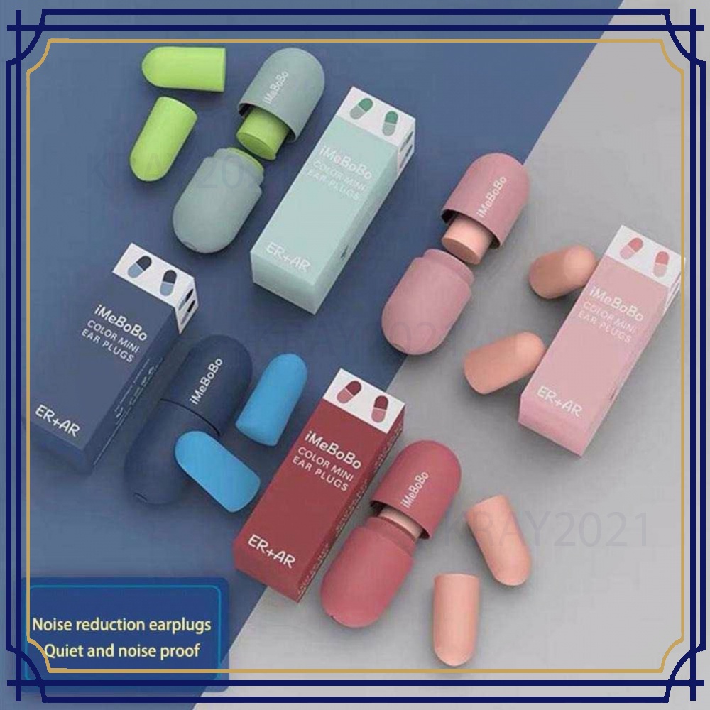 Ear Plugs Sleep Noise Reduction Soft Sponge -HL584