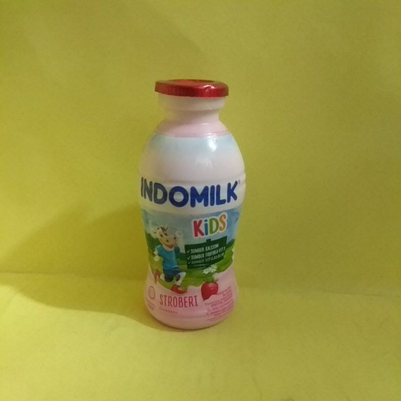 

Indomilk Kids Stroberi Botol