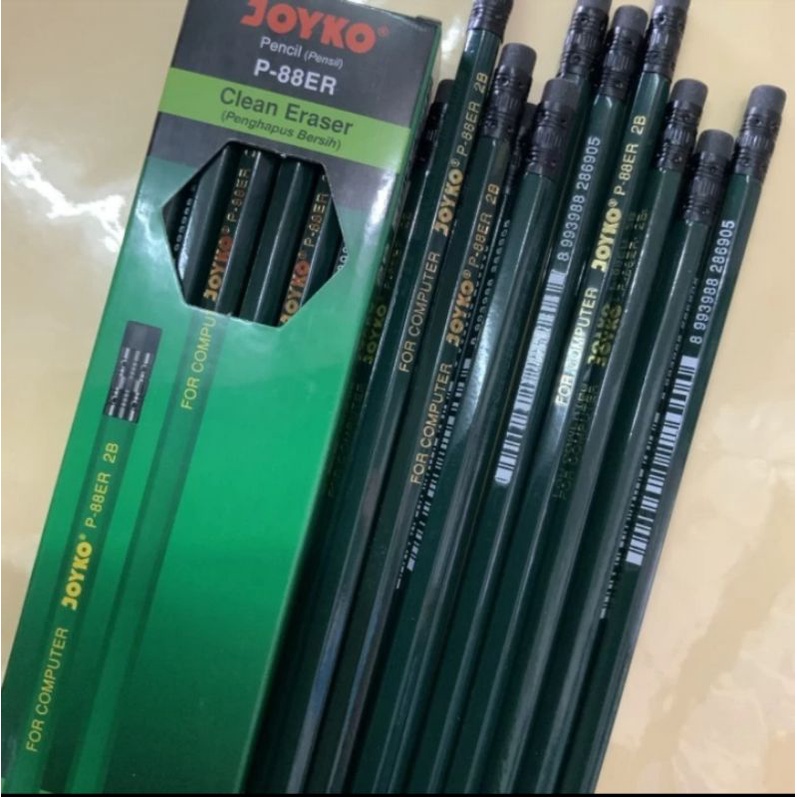 

Pensil Joyko 2B P88ER 1Box 12 Pcs