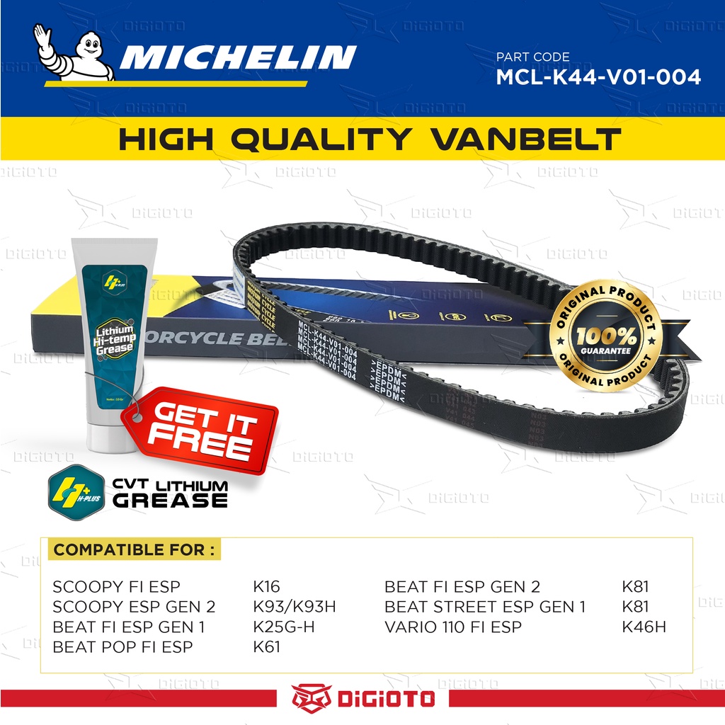 V Belt Michelin Beat ESP Ethylene Propylenediene K44