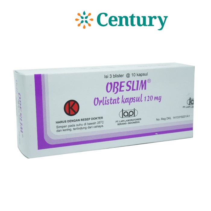 OBESLIM 120 MG 1 BLISTER @ 10 KAPSUL