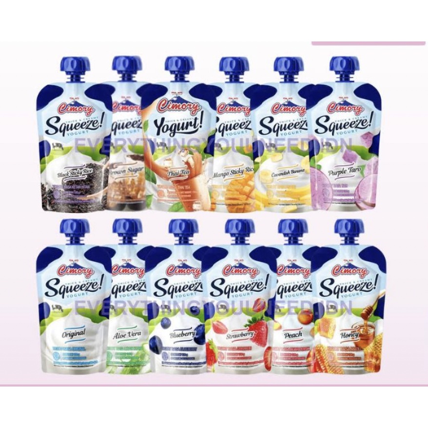 

[GROSIR!!] Cimory Squeeze 1 DUS isi 24 PCS - grosir yoghurt nikmat squeezy termurah