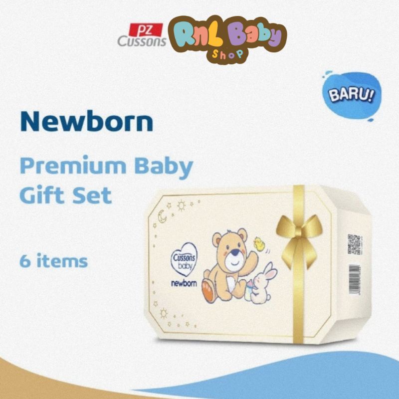 Cussons Baby Newborn Premium Gift Pack - Gift Set Hadiah Bayi