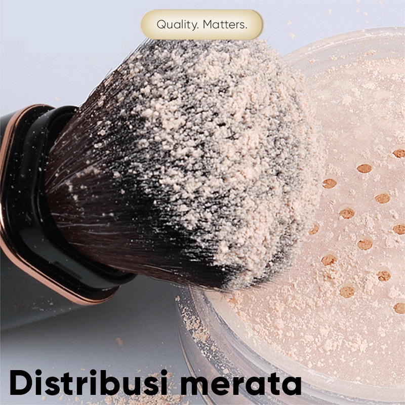 Makeup Brush Retractable Alat Kosmetik Kuas Brush Make Up Tool Mini Travel Portable Blush Brush