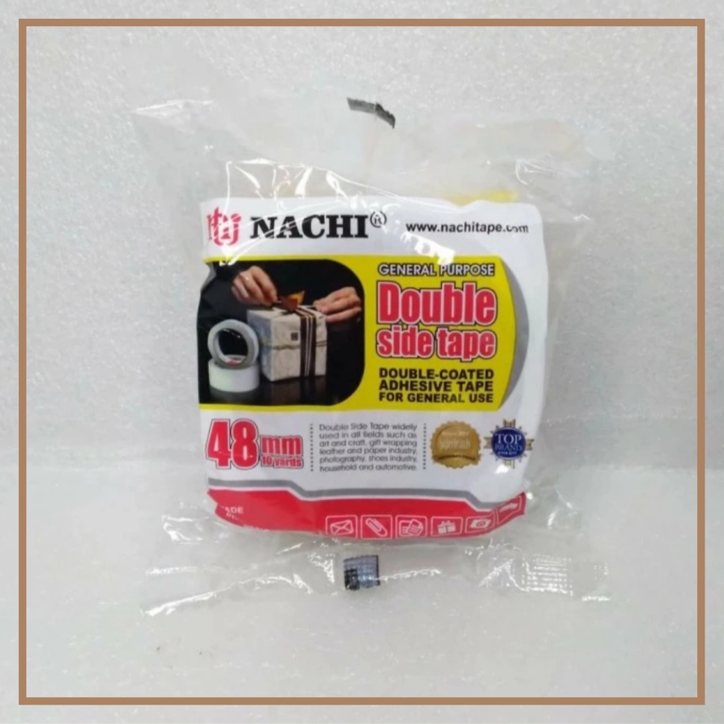 

Double Side Tape Nachi 2 Inch (48mm x 10 Yard)