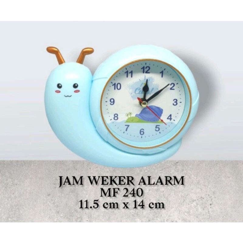 JAM WEKER ALARM KARAKTER SIPUT / JAM MEJA / JAM WEKER ANAK / JAM WEKER