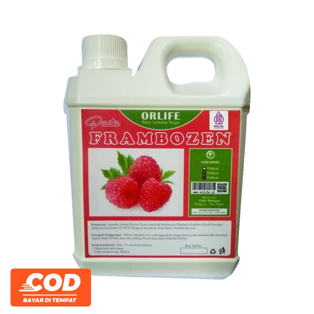

Pasta Rasa Frambozen 1 Kg Orlife