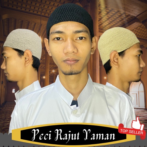 Peci Rajut Yaman Original Tebal Polos Dewasa