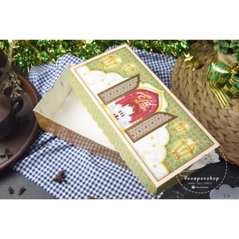 Box Kue Lebaran Chandrika / Box Toples Lebaran / Box Idul Fitri / Dus Lebaran / Dus Kue Kering / Dus Kue