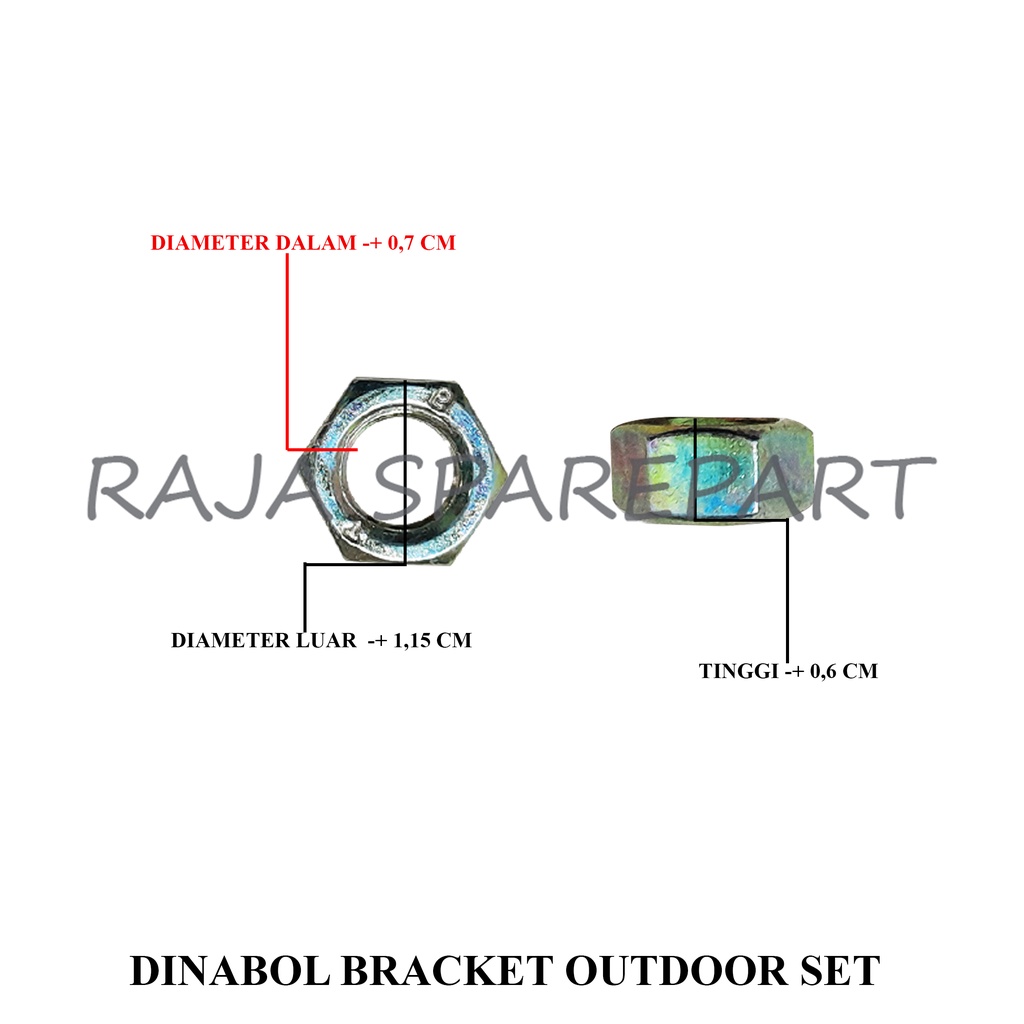 DINABOL SET/DINABOL BRACKET OUTDOOR SET