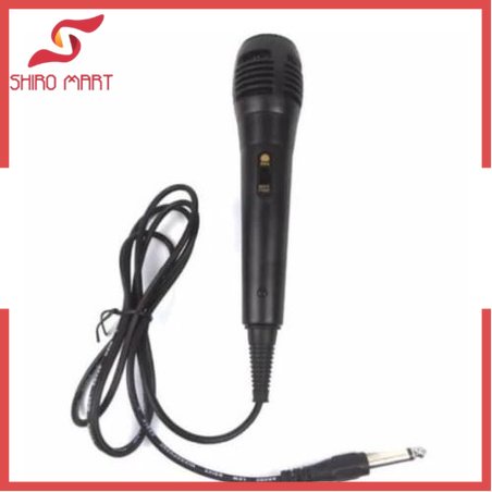 [SM] Mikrofon karaoke mini Microphone Kabel Mic Karaoke untuk Speaker Jack 3.5mm Colokan besar/Kecil