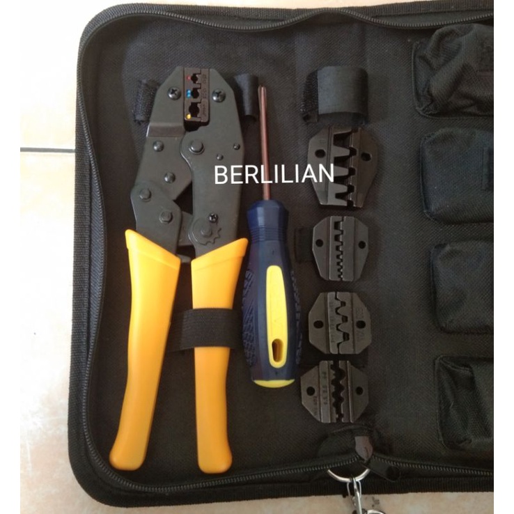 Tang Krimping 5in1 + Obeng 1pcs (sett)