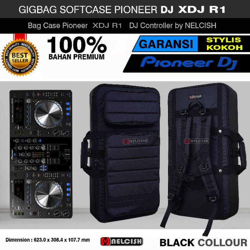 Tas Gigbag Softcase Pioneer Dj XDJ R1 Bag Case DJ System by NELCISH