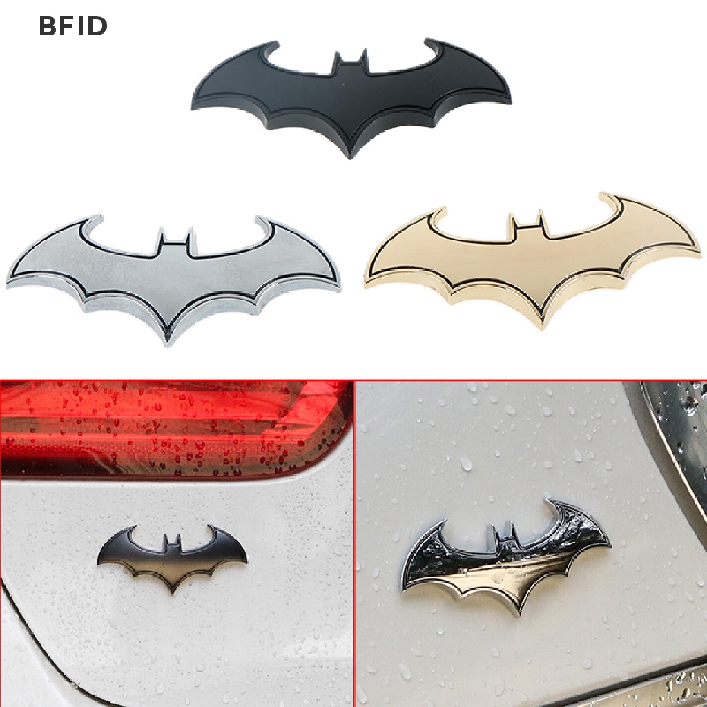 [BFID] 1pc Mobil styling 3d metal bat badge emblem Mobil Motor ers decals [ID]
