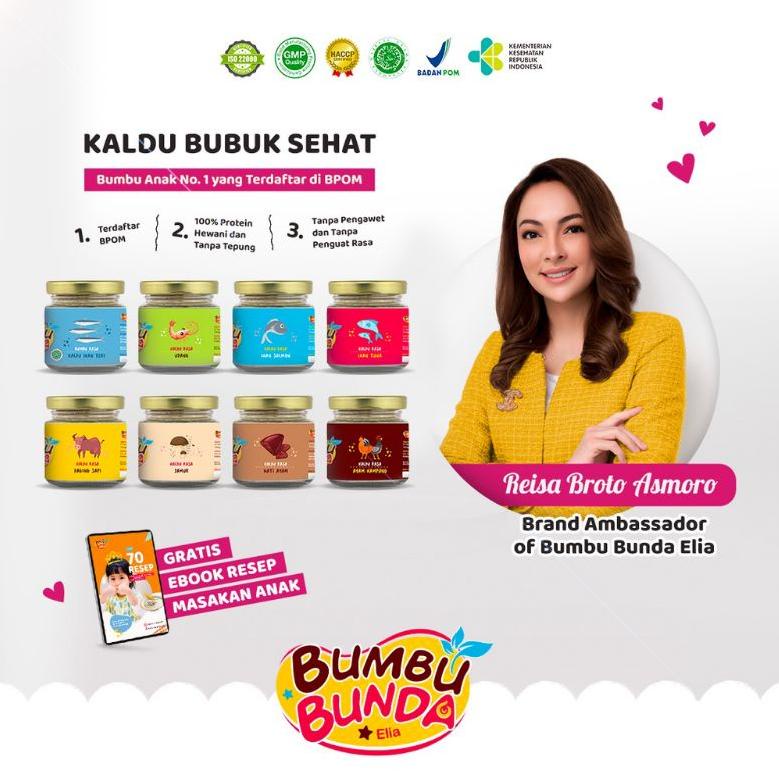 

[Q9A] Bumbu Bunda by Elia Kaldu Non MSG Non Gula Garam / Kaldu Mpasi Anti GTM wfiau