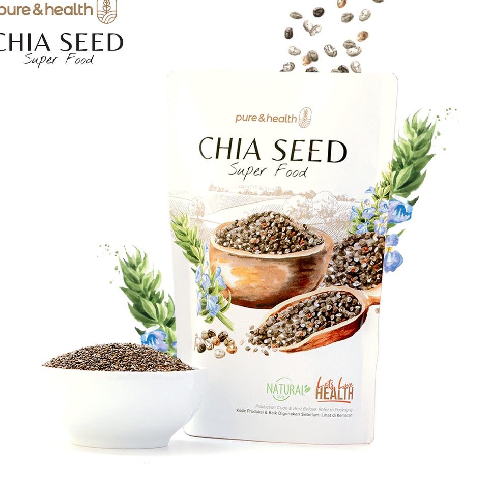 

Super Promo ★★ Biji Chia Seed 500 gr Organik Black Chiaseed Diet Original Natural Super Food ♂