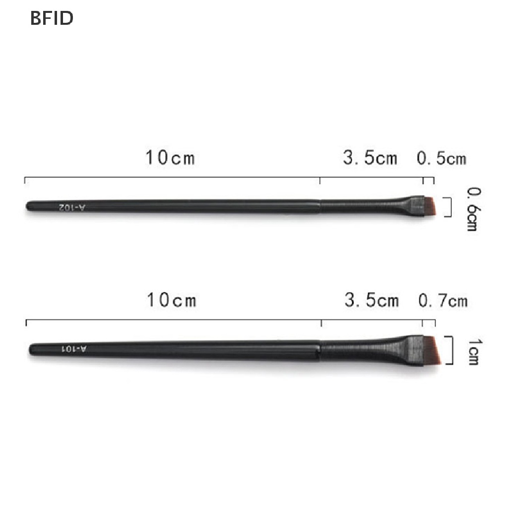 [BFID] Sikat Alis Super Tipis Eyeliner Brush Rambut Sintetis Siku Tajam Alat MakeUp [ID]