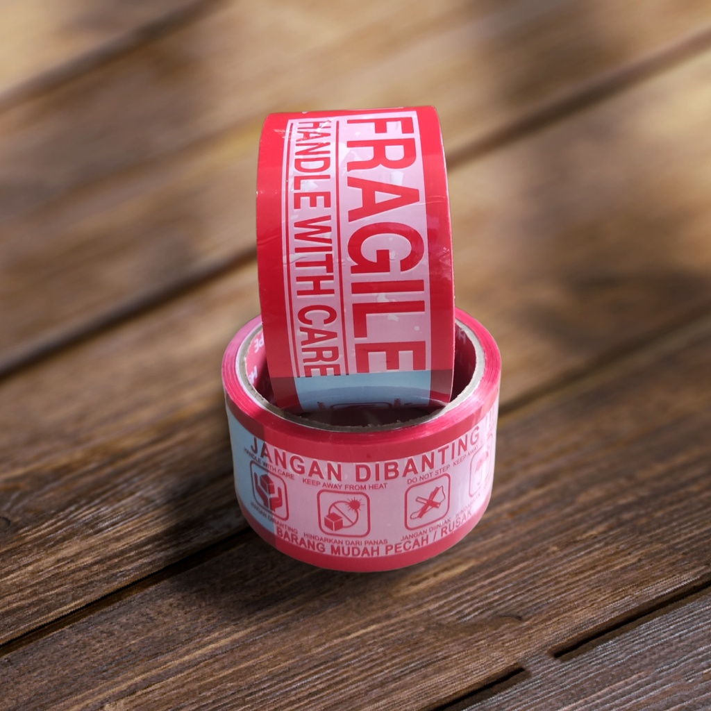 LAKBAN fragile 48mm*100yard HOKI TAPE— 4 in 1