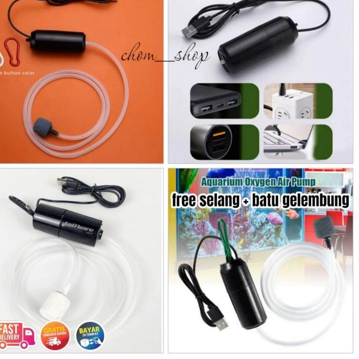 8.8 airator/aerator/pompa udara Aquarium/airator usb/pancing