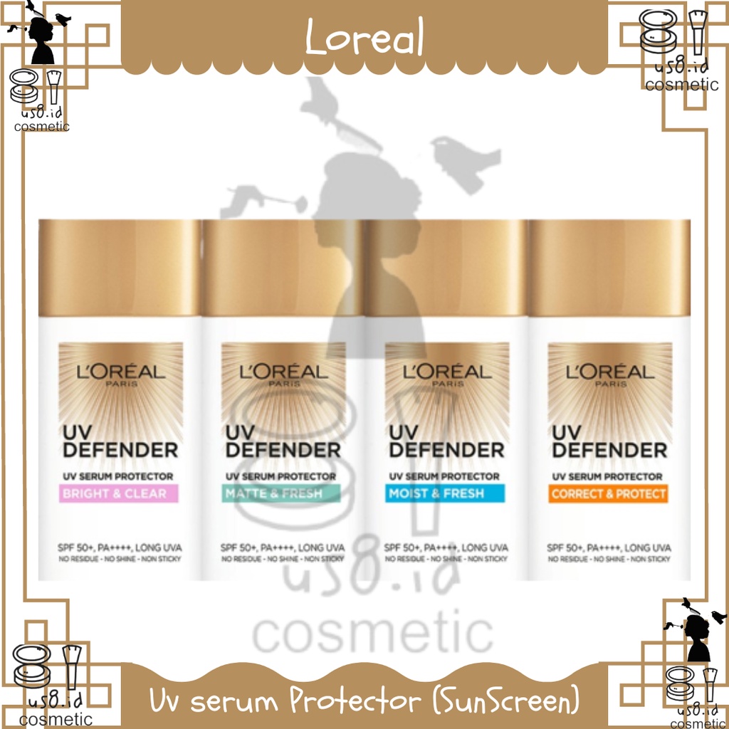 L'Oreal UV Defender Protector SPF 50 15 Sunscreen loreal Sunblock Loreal Perfect Matte &amp; Fresh