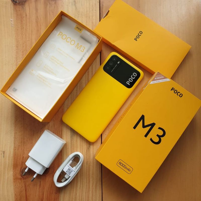 Poco M3 Ram 6 128 GB (6/128GB) - KUNING