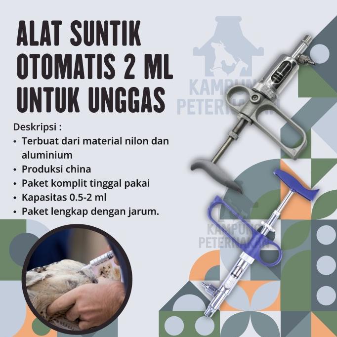 Jual Alat Suntik Ml Mirip Socorex Continous Injeksi Vaksin Ayam Broiler Shopee Indonesia