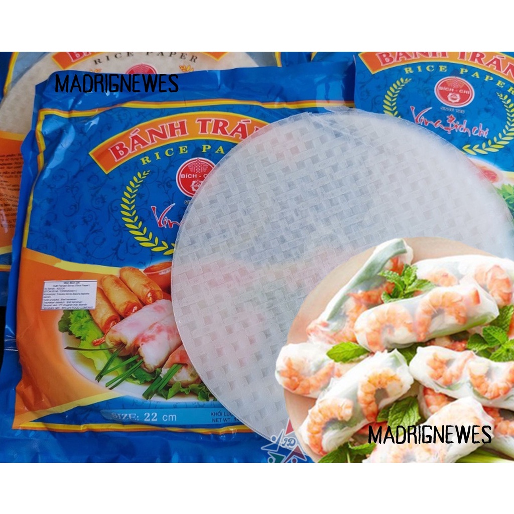 

Banh Trang Vietnam Rice Paper 22cm ∣ Kulit Lumpia Vietnam ∣ Spring Roll ∣ Salad Wrap ∣ Banh Trang High Quality Rice Paper ∣ Kulit Lumpia Vietnam Rice Paper ∣ Rice Roll