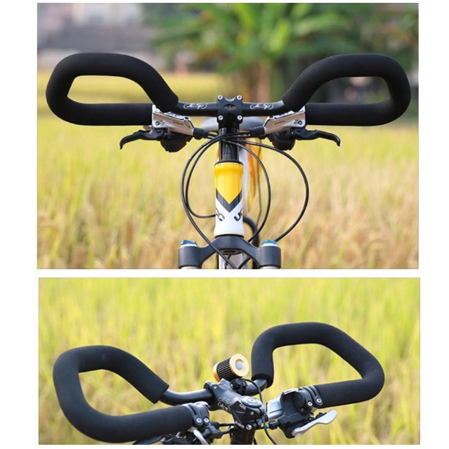 HANDGRIP Sepeda Turing Bajul Spon Handlebar Setang Sepeda Panjang