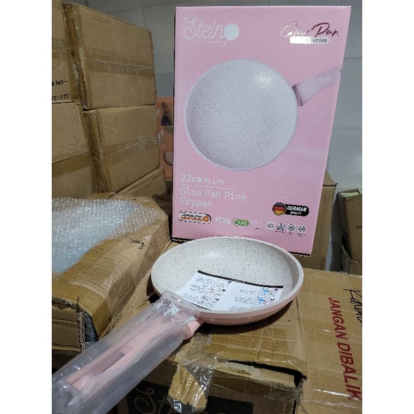 Steincookware stein cookware GLOWPAN wok frypan sauce pan GLOW SERIES granite SATUAN