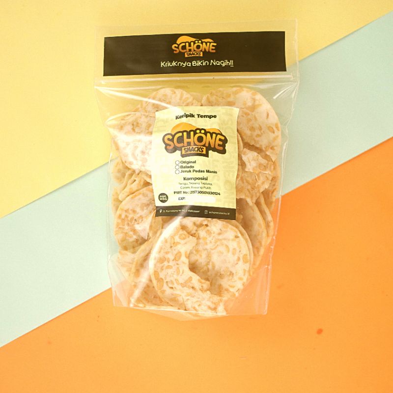 

Keripik Tempe 170gr Original